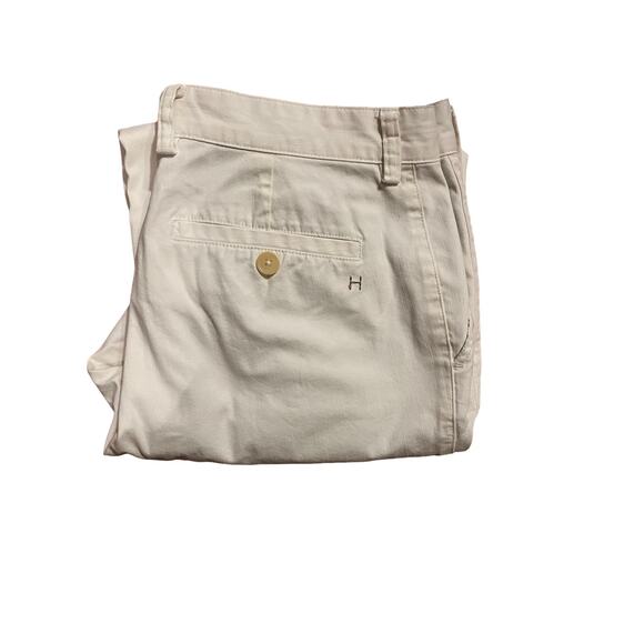 Pants Tommy Hilfiger Classic Fit Mens 5 Pocket Khaki Slacks Size 32 32 - Picture 1 of 4